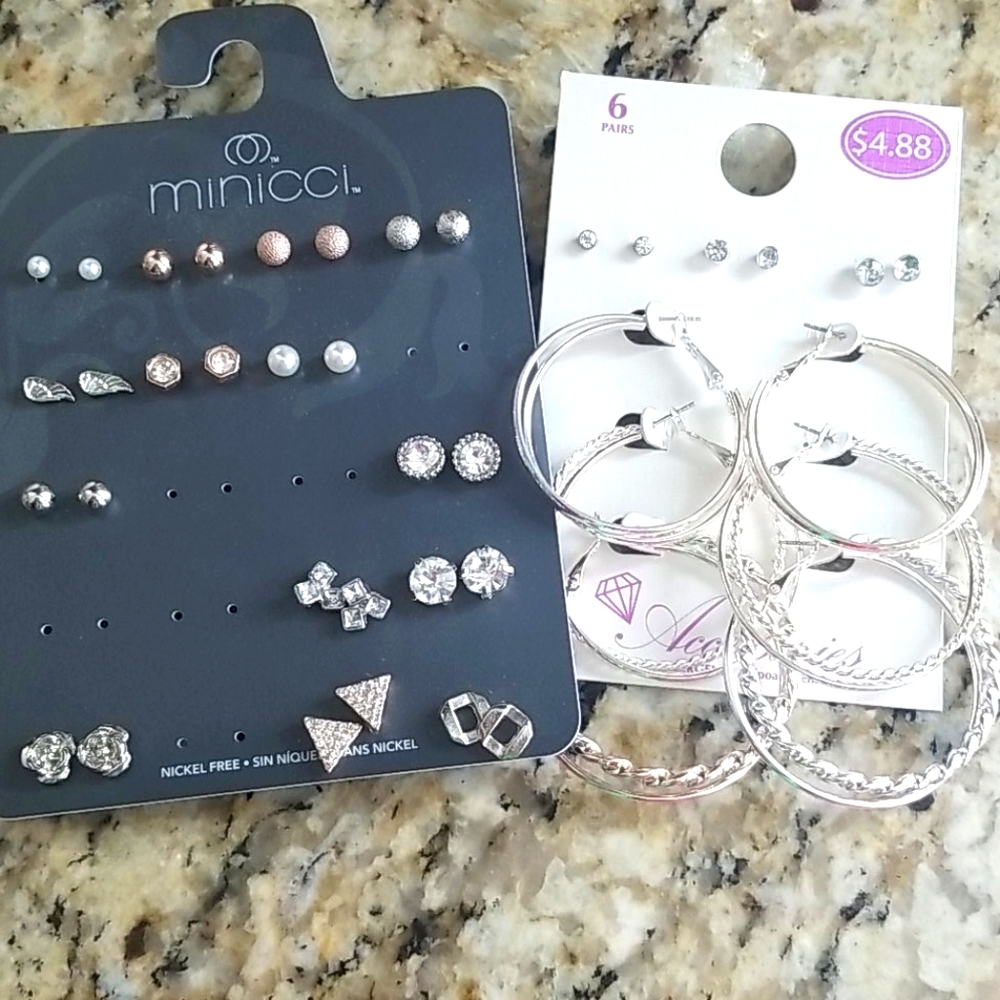 Lots of earrings